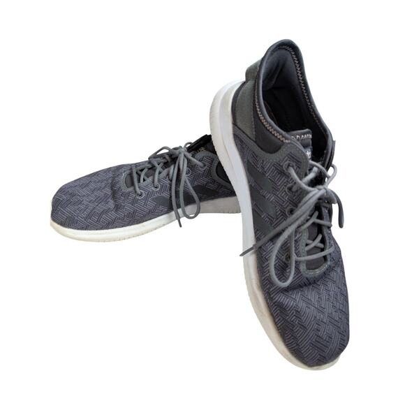 Adidas Women's Cloudfoam QT Flex Running Shoe Sneaker Gray/Black Size 9 - Picture 6 of 9
